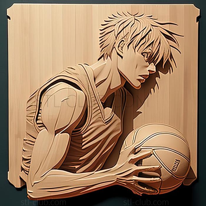 3D model Kurokos Basketball Tadatoshi Fujimaki (STL)